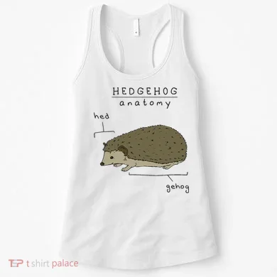 Hedgehog cute Hedgehogs Women's Tank Top
