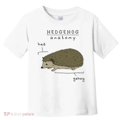 Hedgehog cute Hedgehogs Toddler T-Shirt