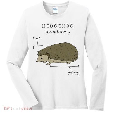 Hedgehog cute Hedgehogs Women's Long Sleeve Shirt
