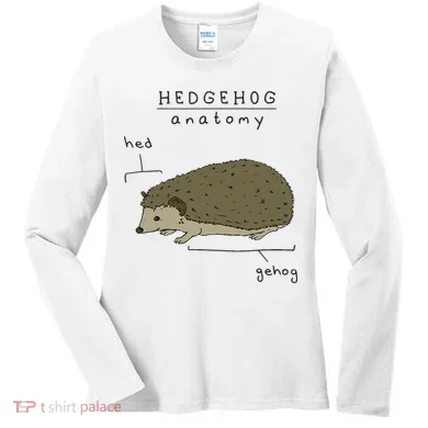 Hedgehog cute Hedgehogs Women's Long Sleeve Shirt