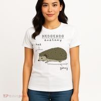 Hedgehog cute Hedgehogs Women's T-Shirt thumb 4