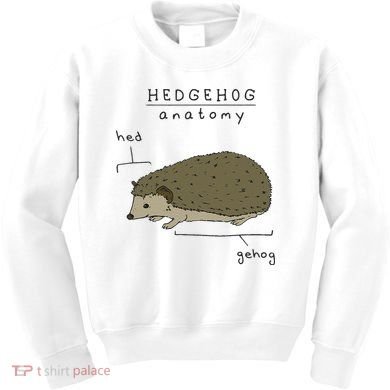 Hedgehog cute Hedgehogs Kids Sweatshirt