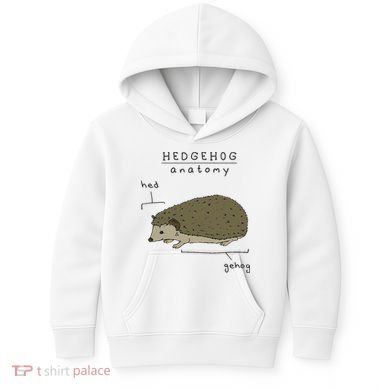Hedgehog cute Hedgehogs Kids Hoodie