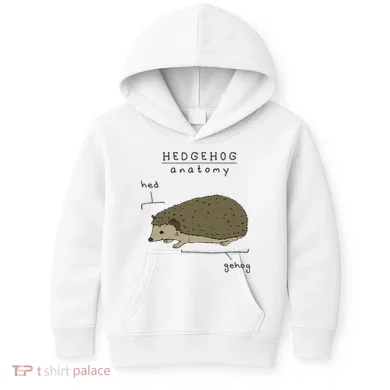 Hedgehog cute Hedgehogs Kids Hoodie