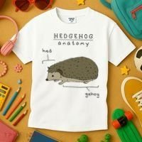 Hedgehog cute Hedgehogs Kids T-Shirt thumb 3