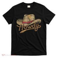 Howdy Cowboy Hat Funny Western Rodeo T-Shirt thumb 0
