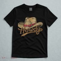 Howdy Cowboy Hat Funny Western Rodeo T-Shirt thumb 5