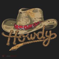 Howdy Cowboy Hat Funny Western Rodeo Beanie thumb 2