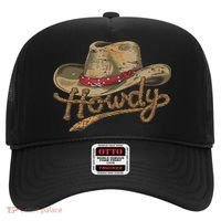 Howdy Cowboy Hat Funny Western Rodeo Hat thumb 0