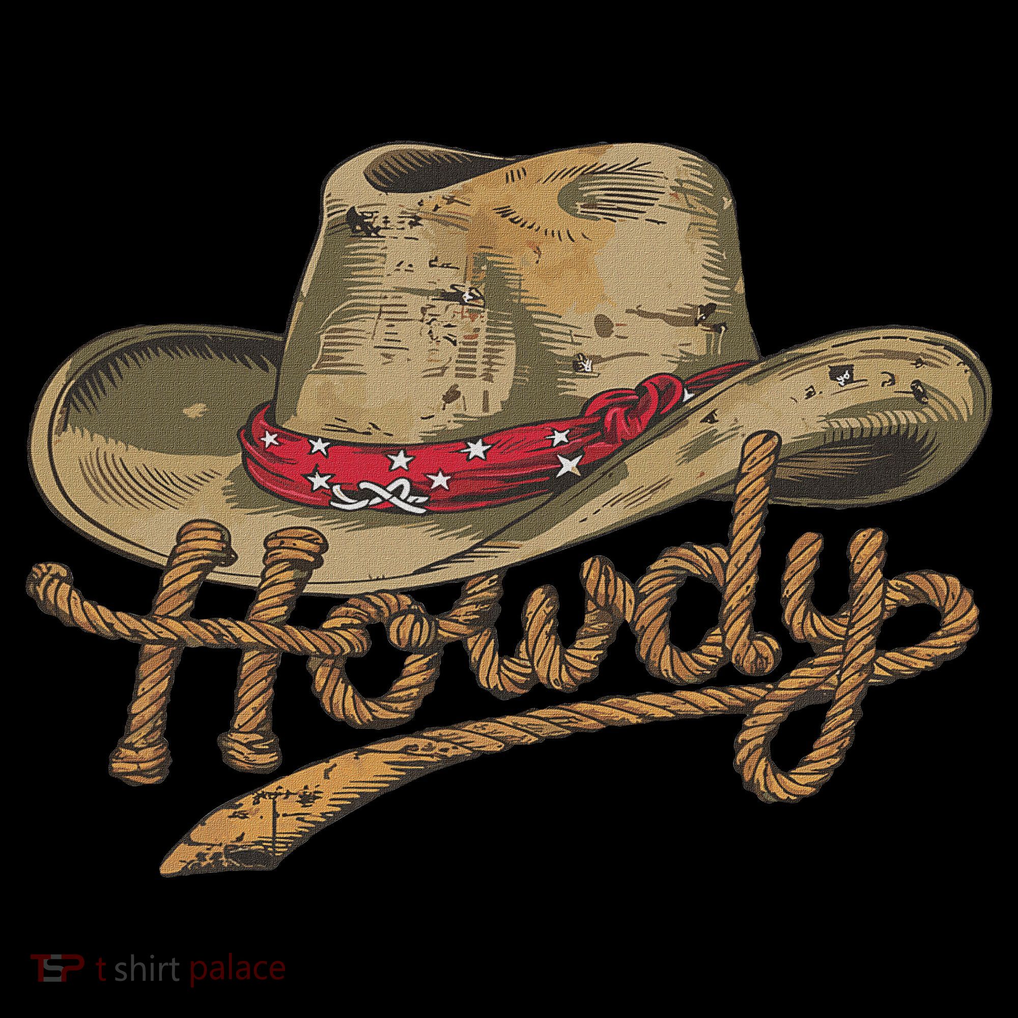 Howdy Cowboy Hat Funny Western Rodeo Women's T-Shirt