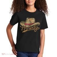 Howdy Cowboy Hat Funny Western Rodeo Kids T-Shirt thumb 2