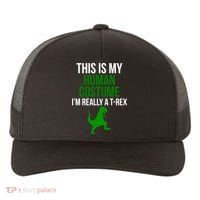 Human Costume I'm Really A TRex Funny Halloween Yupoong Adult 5-Panel Trucker Hat thumb 0