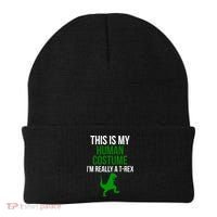 Human Costume I'm Really A TRex Funny Halloween Beanie thumb 0