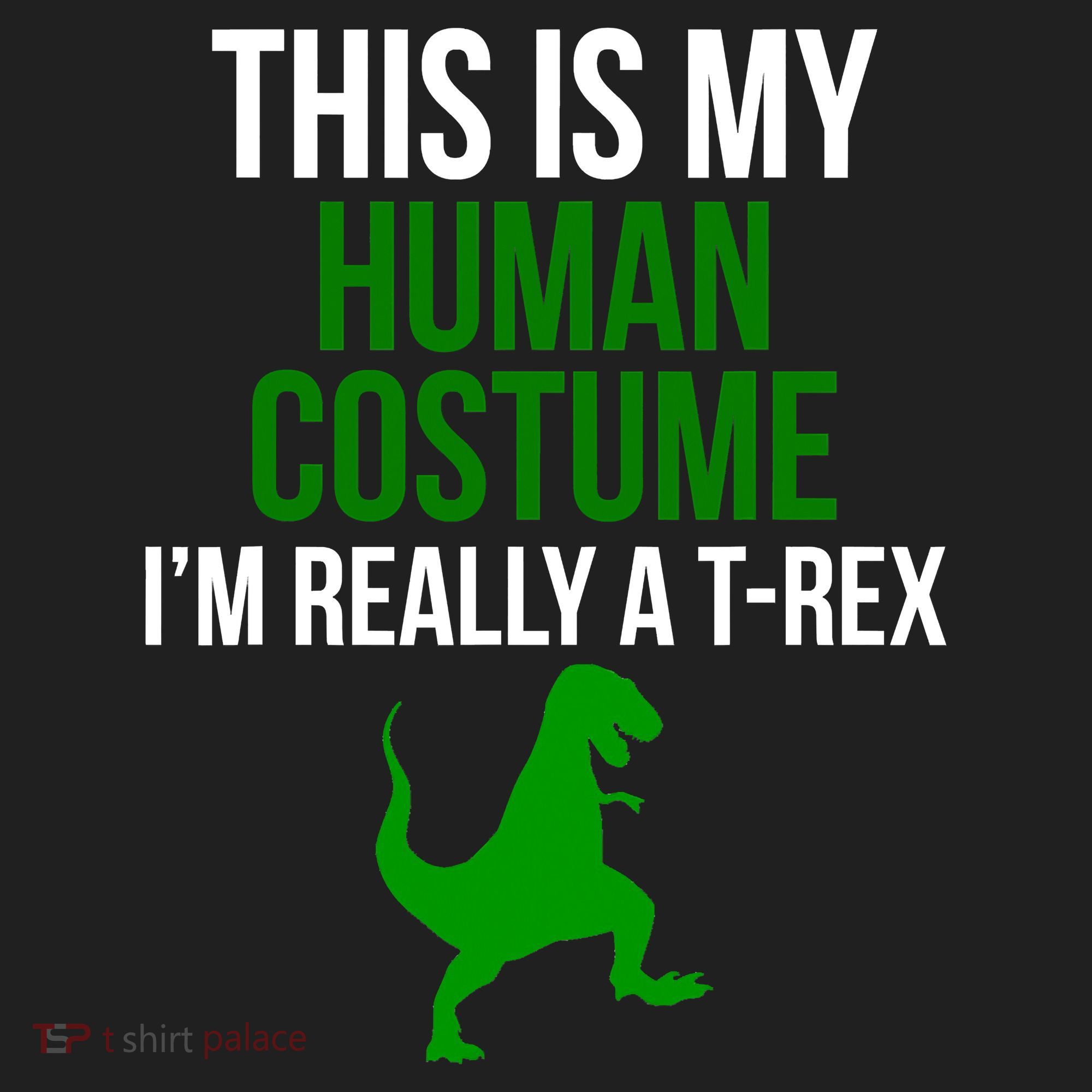 Human Costume I'm Really A TRex Funny Halloween Beanie