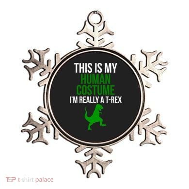 Human Costume I'm Really A TRex Funny Halloween Ornament