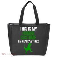 Human Costume I'm Really A TRex Funny Halloween Tote Bag thumb 0