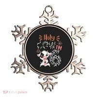 Holy Cow I'm 6 Birthday 6th Cow Farm Animals Bday Ornament thumb 0