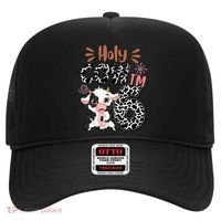 Holy Cow I'm 6 Birthday 6th Cow Farm Animals Bday Hat thumb 0