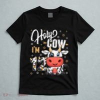 Holy Cow I'm Twelve 12 Year Old Cow Farm Theme 12th Birthday T-Shirt thumb 5