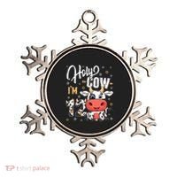 Holy Cow I'm Twelve 12 Year Old Cow Farm Theme 12th Birthday Ornament thumb 0