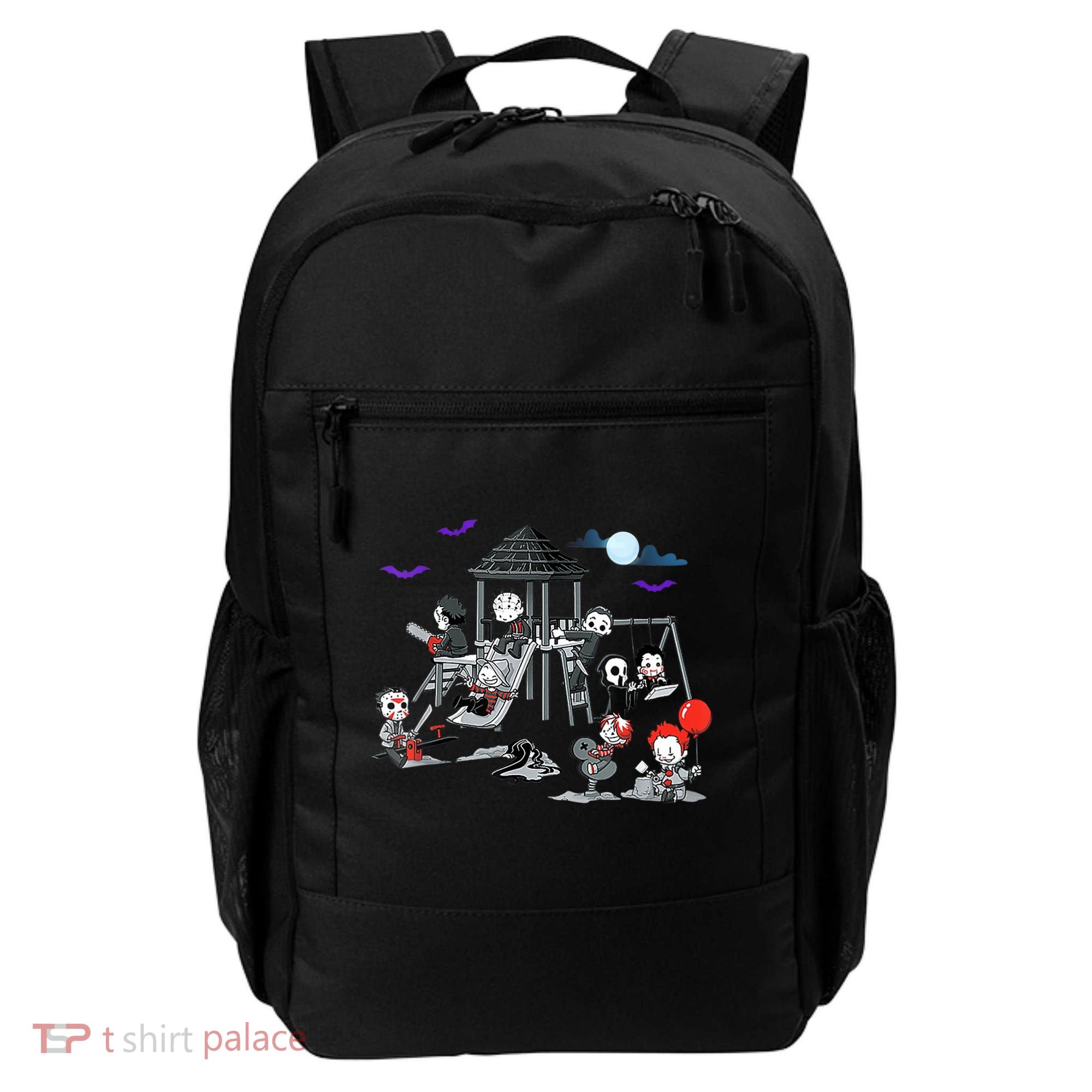 Horror Clubhouse In Park Halloween Costume Gift Backpack