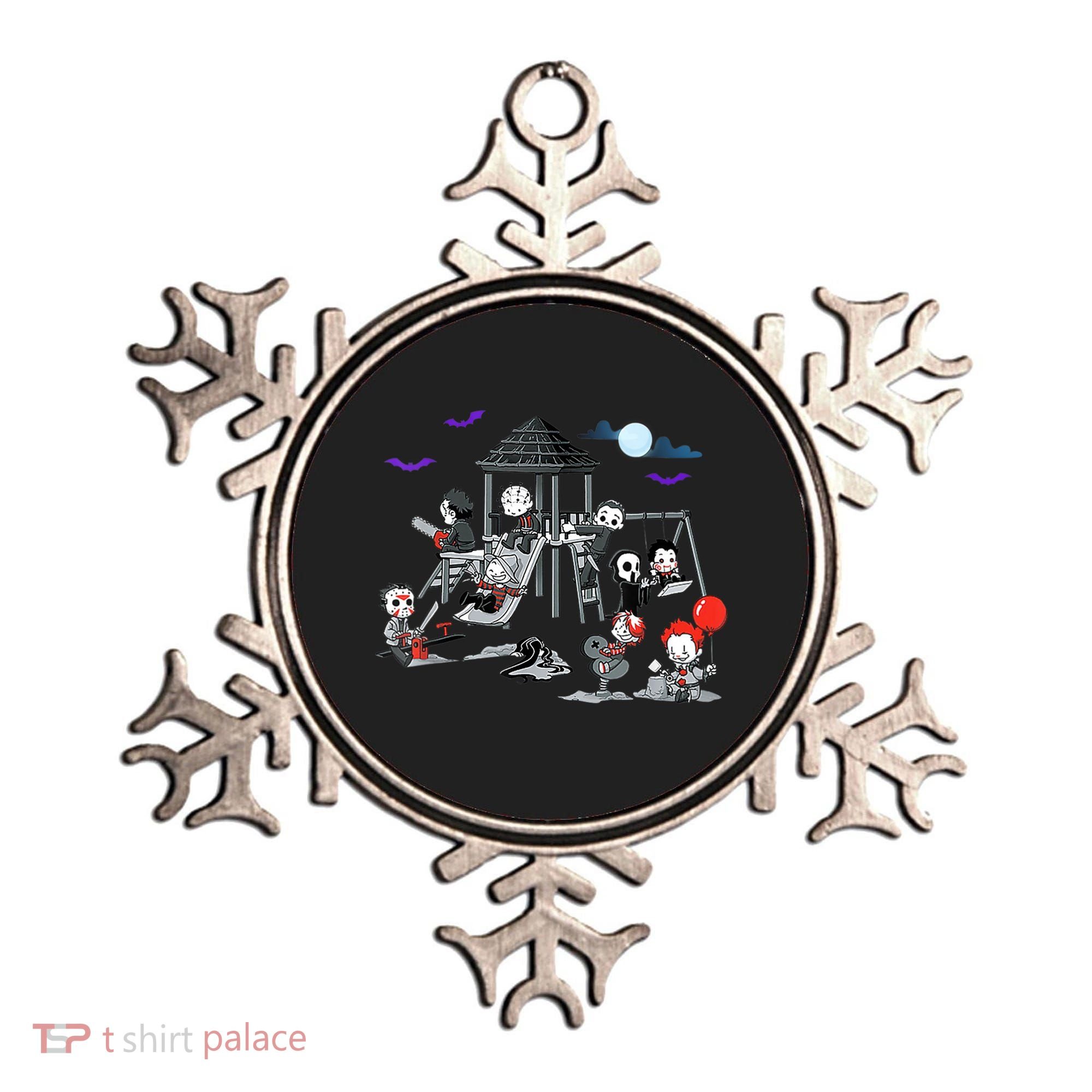 Horror Clubhouse In Park Halloween Costume Gift Ornament