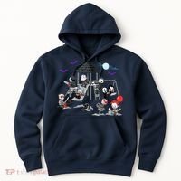 Horror Clubhouse In Park Halloween Costume Gift Hoodie thumb 0