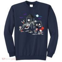 Horror Clubhouse In Park Halloween Costume Gift Sweatshirt thumb 0