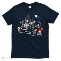 Horror Clubhouse In Park Halloween Costume Gift T-Shirt thumb 0