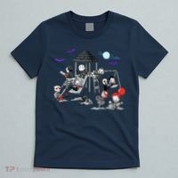 Horror Clubhouse In Park Halloween Costume Gift T-Shirt thumb 5