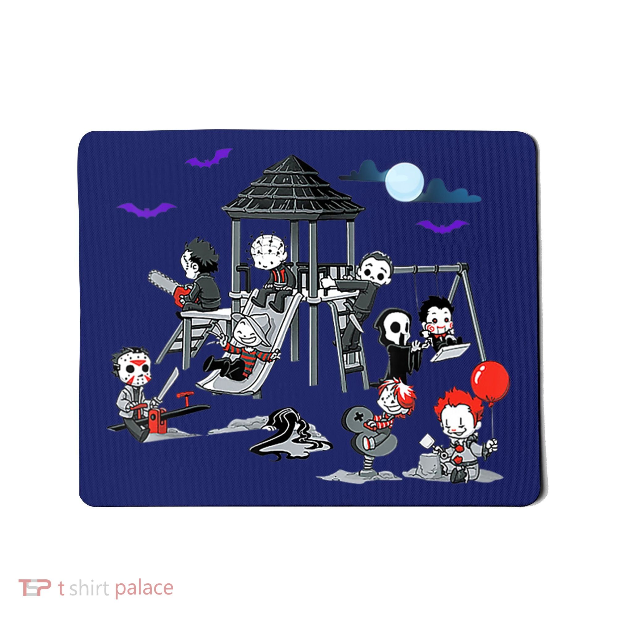 Horror Clubhouse In Park Halloween Costume Gift Mousepad