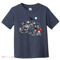 Horror Clubhouse In Park Halloween Costume Gift Toddler T-Shirt thumb 0