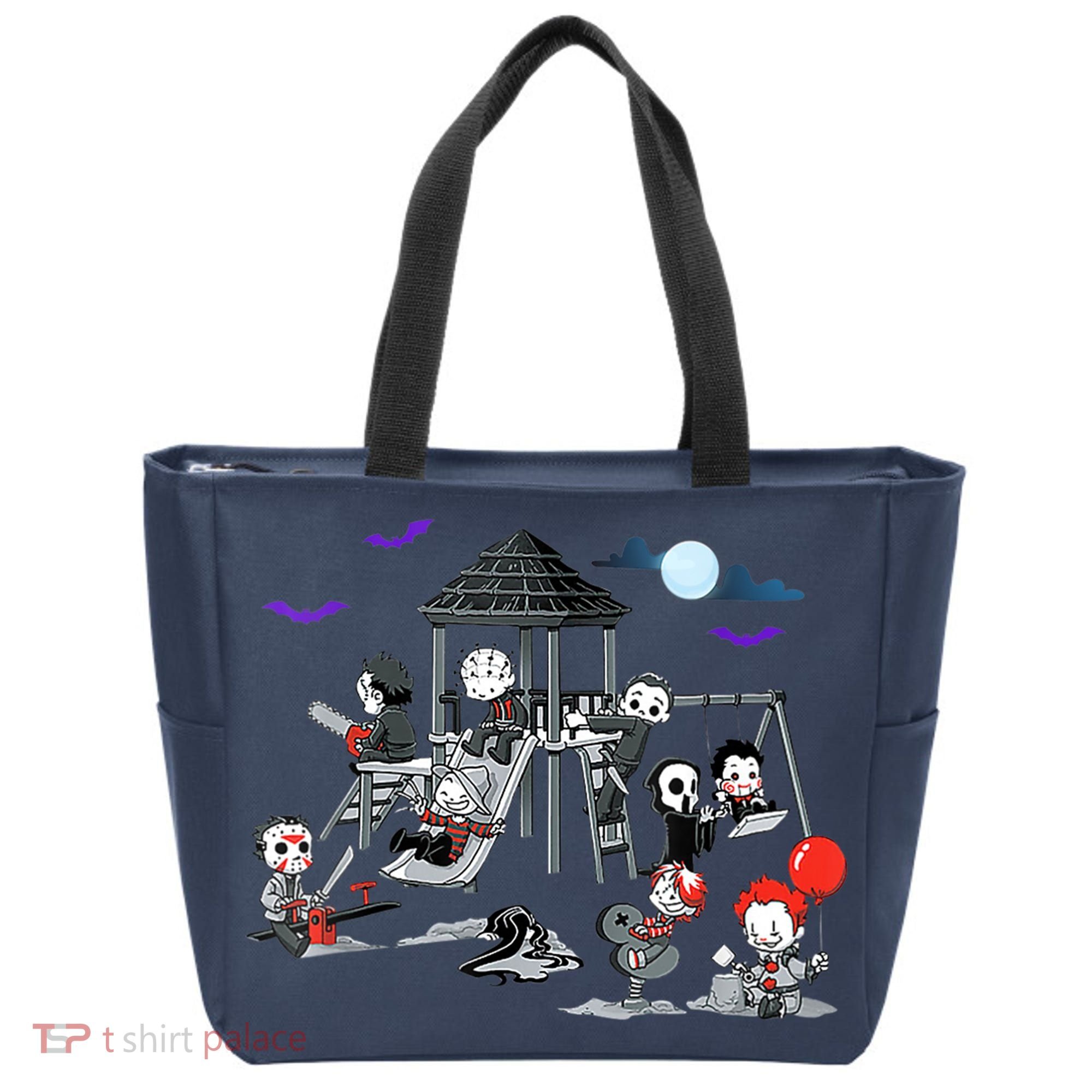 Horror Clubhouse In Park Halloween Costume Gift Tote Bag