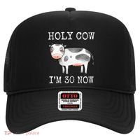 Holy Cow I'm 30 Now Funny 30th Birthday Thirty Year Sarcasm Hat thumb 0