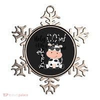 Holy Cow Im 1 Birthday 1st Cow Farm Animals Bday Ornament thumb 0