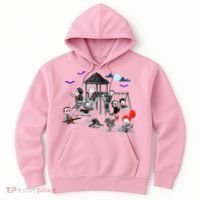 Horror Clubhouse In Park Halloween Hoodie thumb 0