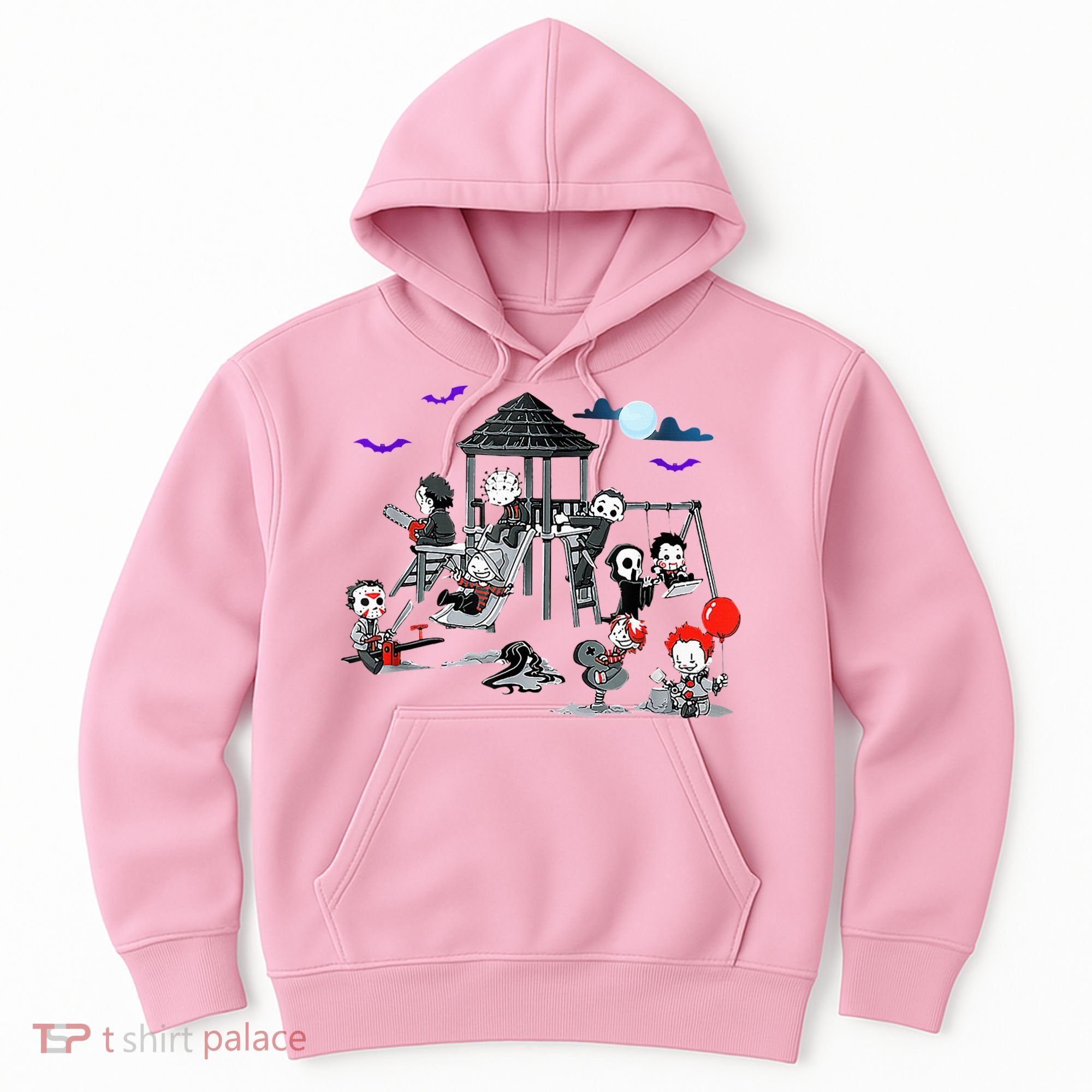 Horror Clubhouse In Park Halloween Hoodie