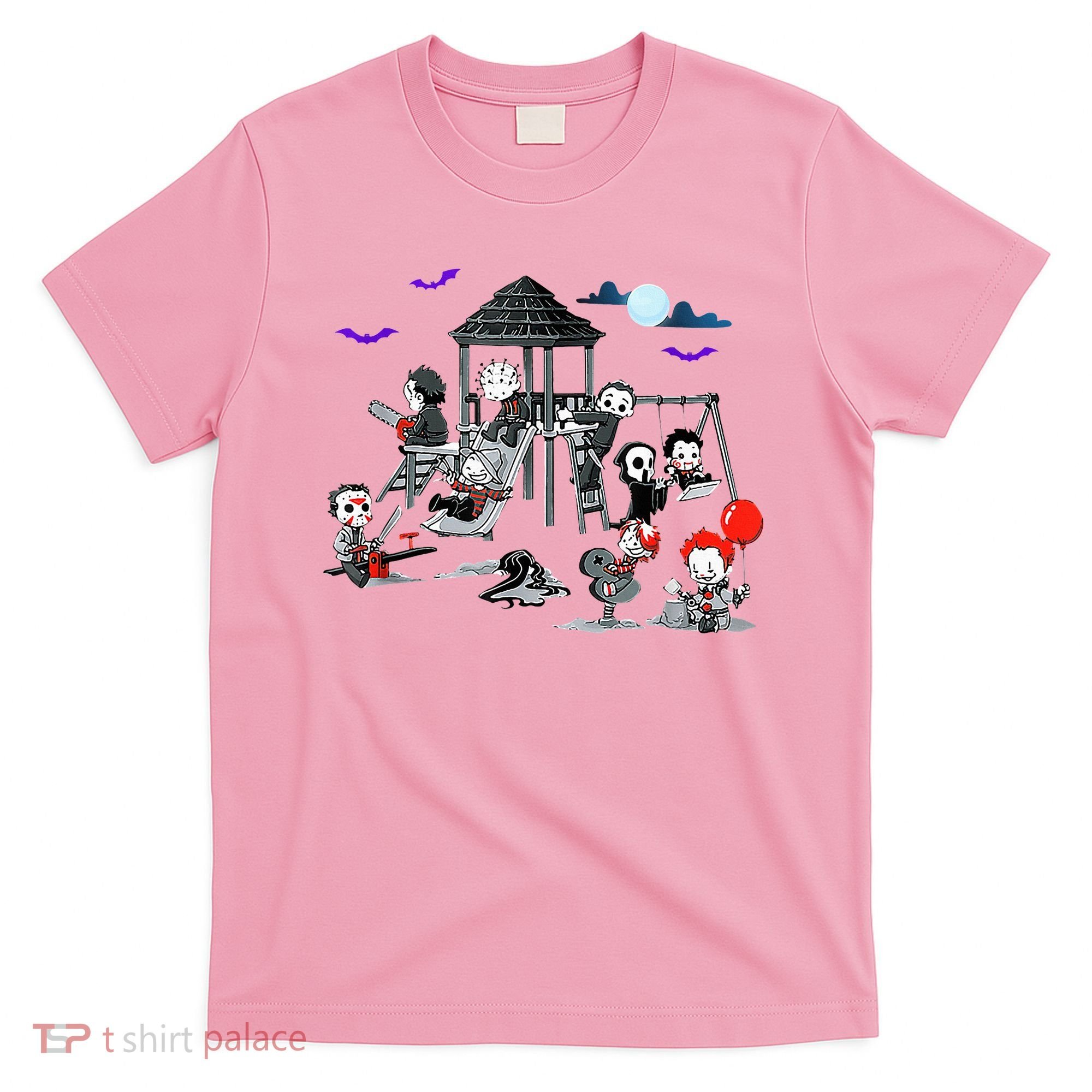 Horror Clubhouse In Park Halloween T-Shirt