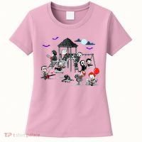 Horror Clubhouse In Park Halloween Women's T-Shirt thumb 0