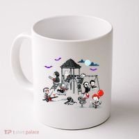 Horror Clubhouse In Park Halloween Coffee Mug thumb 0