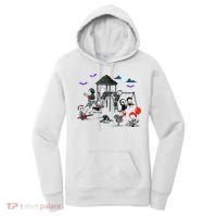 Horror Clubhouse In Park Halloween Women's Hoodie thumb 0