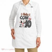 Holy Cow I'm 10 Birthday 10th Cow Farm Animals Bday Apron thumb 2