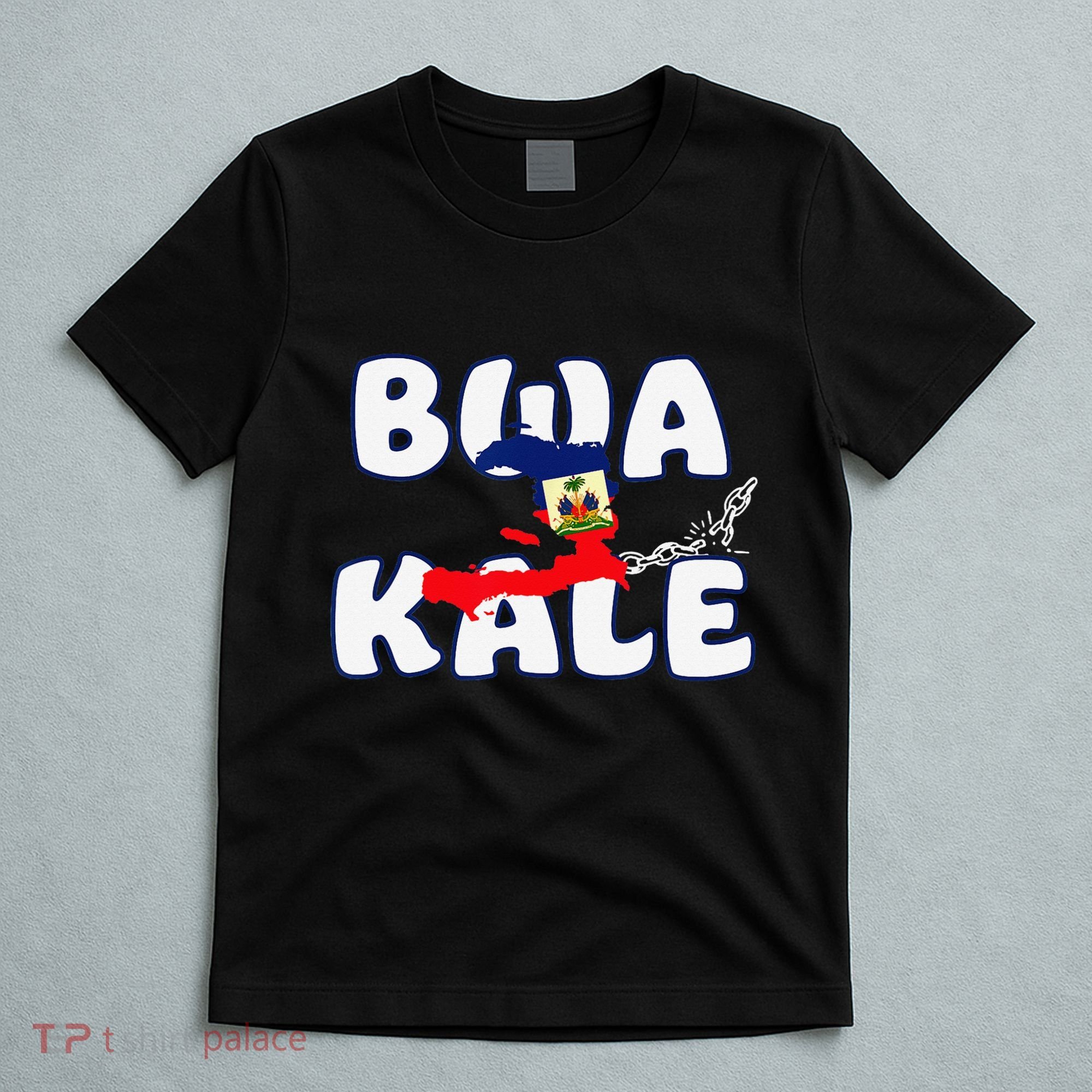Haitian Creole Independence Patriotic Haiti 1804 Bwa Kale T-Shirt