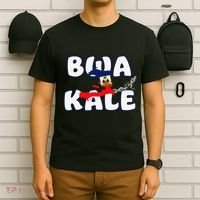 Haitian Creole Independence Patriotic Haiti 1804 Bwa Kale T-Shirt thumb 6