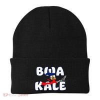 Haitian Creole Independence Patriotic Haiti 1804 Bwa Kale Beanie thumb 0