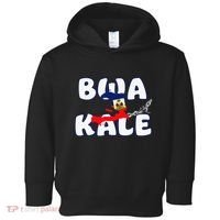 Haitian Creole Independence Patriotic Haiti 1804 Bwa Kale Toddler Hoodie thumb 0