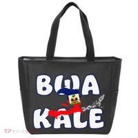 Haitian Creole Independence Patriotic Haiti 1804 Bwa Kale Tote Bag thumb 0