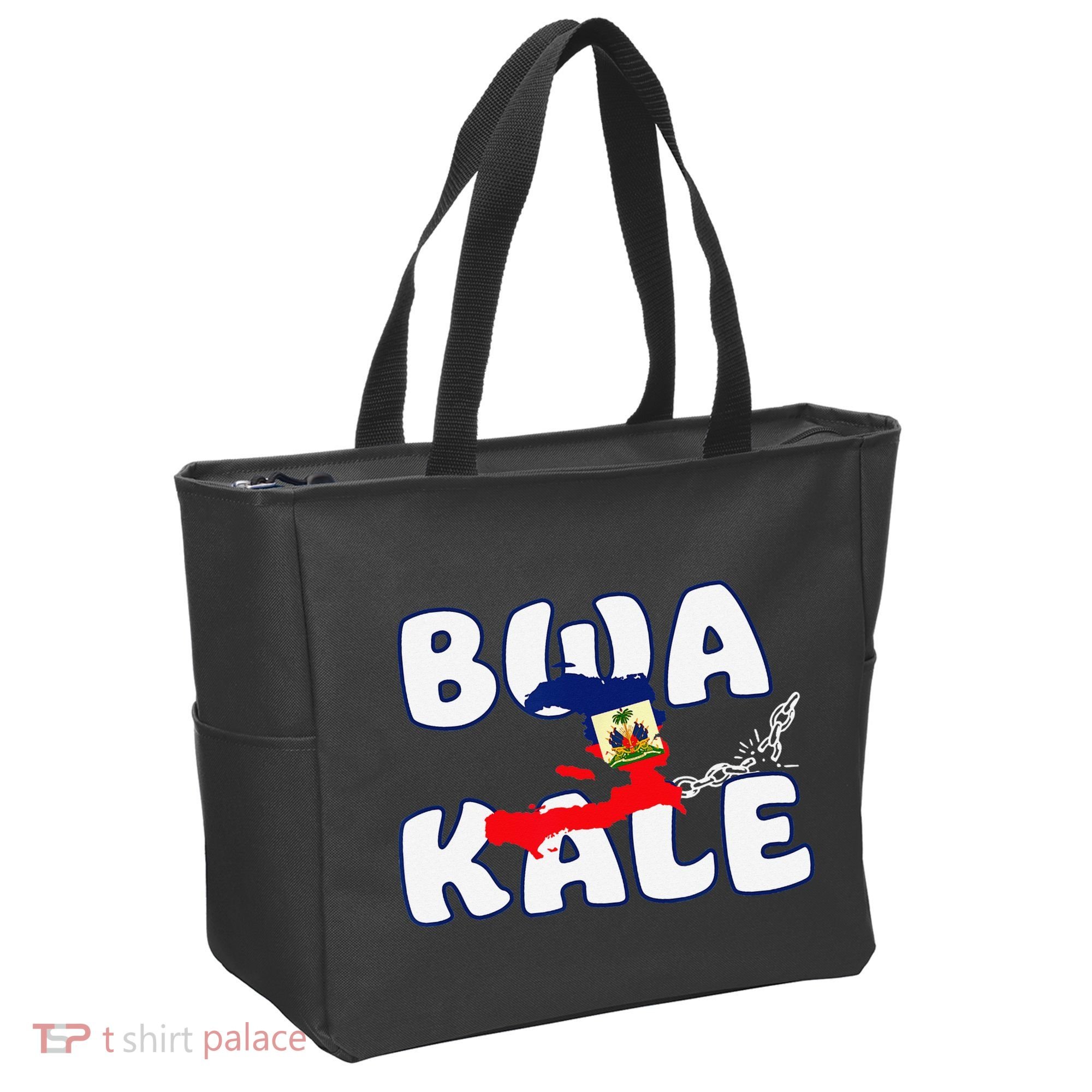 Haitian Creole Independence Patriotic Haiti 1804 Bwa Kale Tote Bag