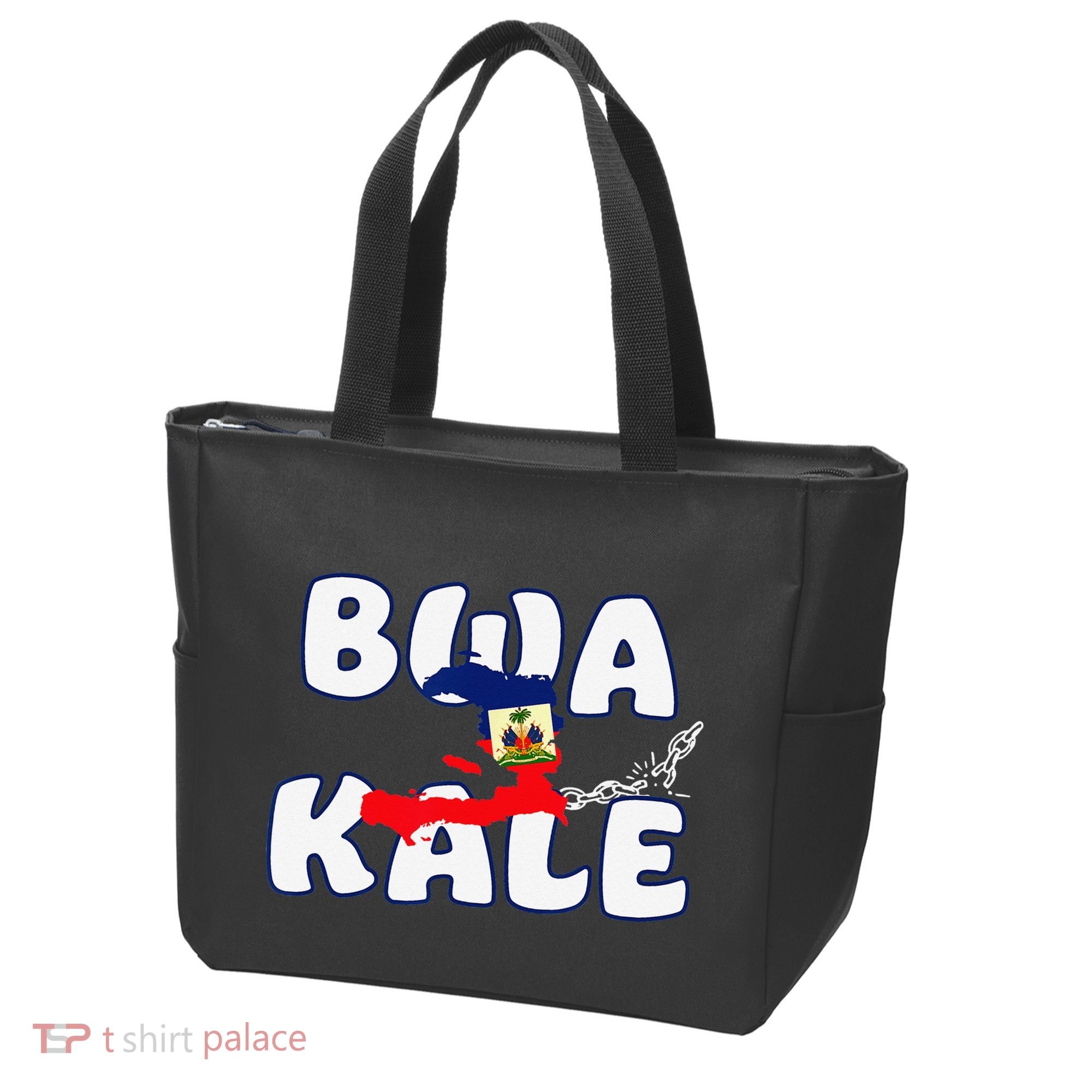 Haitian Creole Independence Patriotic Haiti 1804 Bwa Kale Tote Bag