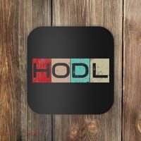 Hodl Crypto Just Hodl It Coaster thumb 0